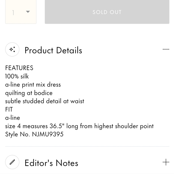 Kate Spade Rosetta Patchwork dress - Picture 4 of 5